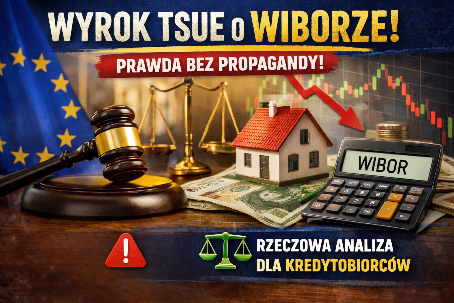 Zapadła decyzja TSUE ws. WIBOR! Adwokaci obalają PROPAGANDĘ obu stron